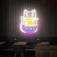 Brighten Your Space: Perfect for Home Decor, Stores, and Themed Parties - Fortune Cat Ramen Neon Sign Ramen Japanese Noodles Led Neon Sign