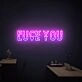 Brighten Up Your Bedroom, Bar, or Wedding with the Fuck You Or Love You Neon Sign - A Versatile Decor for Any Setting!