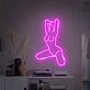 Bring a Radiant Glow to Your Bedroom, Salon, or Bachelorette Party with the Girl Lady Neon Sign Woman Body Neon Sign.