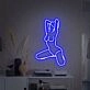 Bring a Radiant Glow to Your Bedroom, Salon, or Bachelorette Party with the Girl Lady Neon Sign Woman Body Neon Sign.