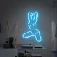 Bring a Radiant Glow to Your Bedroom, Salon, or Bachelorette Party with the Girl Lady Neon Sign Woman Body Neon Sign.