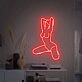 Bring a Radiant Glow to Your Bedroom, Salon, or Bachelorette Party with the Girl Lady Neon Sign Woman Body Neon Sign.
