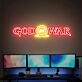 Brighten Up Your Game Room and Bar: Experience the Thrill with God Of War Neon Sign Size And Color Neon Lights Decor for a Perfect Home Ambiance
