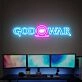 Brighten Up Your Game Room and Bar: Experience the Thrill with God Of War Neon Sign Size And Color Neon Lights Decor for a Perfect Home Ambiance