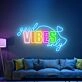 Brighten Your Space with Good Vibes Only Neon Sign: Perfect for Bedroom, Home Offices, Party Venues, and Wedding Celebrations Neon Lights.