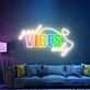 Brighten Your Space with Good Vibes Only Neon Sign: Perfect for Bedroom, Home Offices, Party Venues, and Wedding Celebrations Neon Lights.