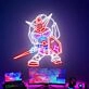 Brighten Up Your Kids' Space and Celebrate in Style: Gundam Robot Anime Neon for Bedroom Decor, Parties, and Unique Graduation Gifts for Teens.