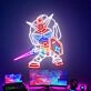 Brighten Up Your Kids' Space and Celebrate in Style: Gundam Robot Anime Neon for Bedroom Decor, Parties, and Unique Graduation Gifts for Teens.