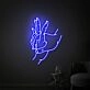 Add a Divine Touch to Your Wedding, Bar, and Home Decor with the Hold Hand Neon Sign Hands Of God Ized Neon Sign Hand Joint Led Sign Neon Sign.
