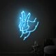 Add a Divine Touch to Your Wedding, Bar, and Home Decor with the Hold Hand Neon Sign Hands Of God Ized Neon Sign Hand Joint Led Sign Neon Sign.