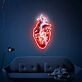 Brighten Your Bedroom, Office, or Halloween Party with the Human Heart UV Neon Sign LED Light – The Perfect Accent for a Heartfelt Wall Decoration