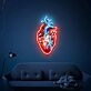 Brighten Your Bedroom, Office, or Halloween Party with the Human Heart UV Neon Sign LED Light – The Perfect Accent for a Heartfelt Wall Decoration