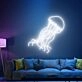 Brighten Your Space: Jellyfish Neon Sign Fish Neon Lights for Home Decor, Game Room, Bar, and Wedding Ambiance Enhancement.