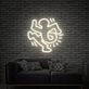 Light Up Your Space with Style: Keith Haring Street Art Neon Sign for Home, Office, and Bar Ambiance