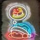 Enhance Your Space: Kirby Neon Sign - Perfect for Gaming Rooms, Anime-Themed Parties, and Unique Bedroom Ambiance