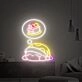Enhance Your Space: Kirby Neon Sign - Perfect for Gaming Rooms, Anime-Themed Parties, and Unique Bedroom Ambiance