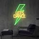 Brighten Your Bedroom, Office, or Party: Lets Dance Neon Sign Bedroom Led Neon Sign