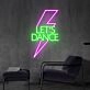 Brighten Your Bedroom, Office, or Party: Lets Dance Neon Sign Bedroom Led Neon Sign