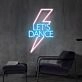 Brighten Your Bedroom, Office, or Party: Lets Dance Neon Sign Bedroom Led Neon Sign