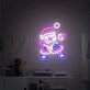 Brighten Your Festivities: Ideal for Home Decor, Office Cheer, and Holiday Parties - Light Up Santa Claus LED Neon Sign Father Christmas Gifts.