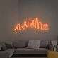 Brighten Your Space: Los Angeles Skyline City Skyline, Perfect for Home, Office, and Bar Aesthetics