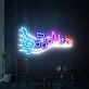 Brighten Up Your Space: Music Flow Neon Sign Wall Art Musical Notes Neon Sign for Bars, Studios, and Celebratory Events.