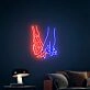 Brighten Up Your Special Moments: From Weddings to Home Ambiance with Promise Romance Hands Led Light Lover Hands Neon Sign