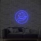 Elevate Your Space: Sailor Moon Fans Art Holding The Moon Neon Sign Perfect for Home Decor, Office Ambiance, and Anime-Themed Celebrations