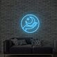 Elevate Your Space: Sailor Moon Fans Art Holding The Moon Neon Sign Perfect for Home Decor, Office Ambiance, and Anime-Themed Celebrations