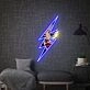 Brighten Up Your Bar or Man Cave with the Dazzling Sex Girl And Lightning Beautiful Woman Led UV Neon Sign.