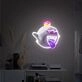 Brighten Your Special Moments: From Weddings to Home Decor with the Shy Elf King Louis Mansion Neon Sign - Perfect for Bars, Offices, and Parties.
