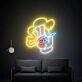 Elevate Your Living Space, Office, or Bar Ambiance with the Smoking Art Cigar Neon Sign - Perfect for Bedroom, Home Decor, and Vibrant Parties.