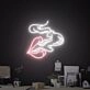 Elevate Your Space: Smoking Lips Neon Sign Cannabis Cigar Neon Light for Bars, Man Caves, and Chill Rooms.