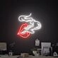 Elevate Your Space: Smoking Lips Neon Sign Cannabis Cigar Neon Light for Bars, Man Caves, and Chill Rooms.
