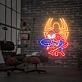 Brighten Your Child's Bedroom or Themed Birthday Bash with Spiderman Neon Sign Spiderman Neon Superhero Decor Kids Room Wall Art Spiderman Gifts