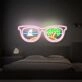 Brighten Up Your Space: Summer Glasses Neon Sign For Vibrant Game Room, Home, Bar, and Party Ambiance