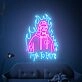 Brighten Your Space with Time To Shine Neon Sign: Perfect for Game Room, Bars, Stores, and Home Decor Ambiance.