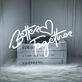 Brighten Your Special Day and Home: Wedding Neon Sign Better Together Neon Sign for Enchanting Weddings, Romantic Home Decor, and Memorable Parties.