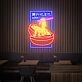 Brighten Up Your Kitchen, Sushi Bar, or Asian-Inspired Space with the Wok In Box Led Neon Sign Ramen Japanese Noodles Led Neon Light