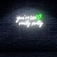 Brighten Your Wedding, Home, and Special Events with the Handcrafted Charm of the "You're Like Really Pretty" Neon Sign