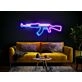 Brighten Up Your Boy's Room, Game Nights, and Man Cave with the Ak47 Light Sign Rifle Neon Sign.