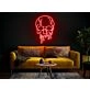 Elevate Your Space: Dripping Skull Neon Sign Wall Art for Home Decor, Office Ambiance, or Hauntingly Chic Bar and Party Settings