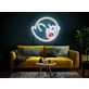 Brighten Your Space in Style: Perfect for Home, Office, Bars, and Anime Theme Parties - Ghost Neon Sign Ghost Light Up Decor Wall Art Anime Neon Sign.