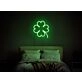 Brighten Your Home, Bar, or St. Patrick's Day Celebrations with the Lucky Clover Neon Sign Neon Sign Clover Led 4 Leaf Clover Neon Shamrock Sign Spring Neon.