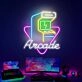Revamp Your Entertainment Space: Arcade Game Room Party Light Neon Bar Sign - Perfect for Bars, Man Caves, and Birthday Celebrations
