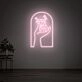 Brighten Your Space: Diamond Led Neon Sign, Perfect for Bedroom Decor, Office Charm, and Unique Best Friend Gifts