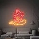 Spark Joy in Your Space: Perfect for Wedding, Bar, and Birthday Celebrations - Flame Hand Fire Led Light Birthday Gift Wall Decor Led Neon Sign