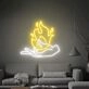 Spark Joy in Your Space: Perfect for Wedding, Bar, and Birthday Celebrations - Flame Hand Fire Led Light Birthday Gift Wall Decor Led Neon Sign