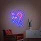 Brighten Your Space: Flying Elfilin Led Neon Sign - Perfect for Home Decor, Office Ambiance, and Storefronts.