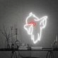 Brighten Your Halloween Party and Home with the Ghost Spooky Halloween LED Neon Sign - Perfect for Wall Art and Adding a Haunting Vibe to Bars and Events